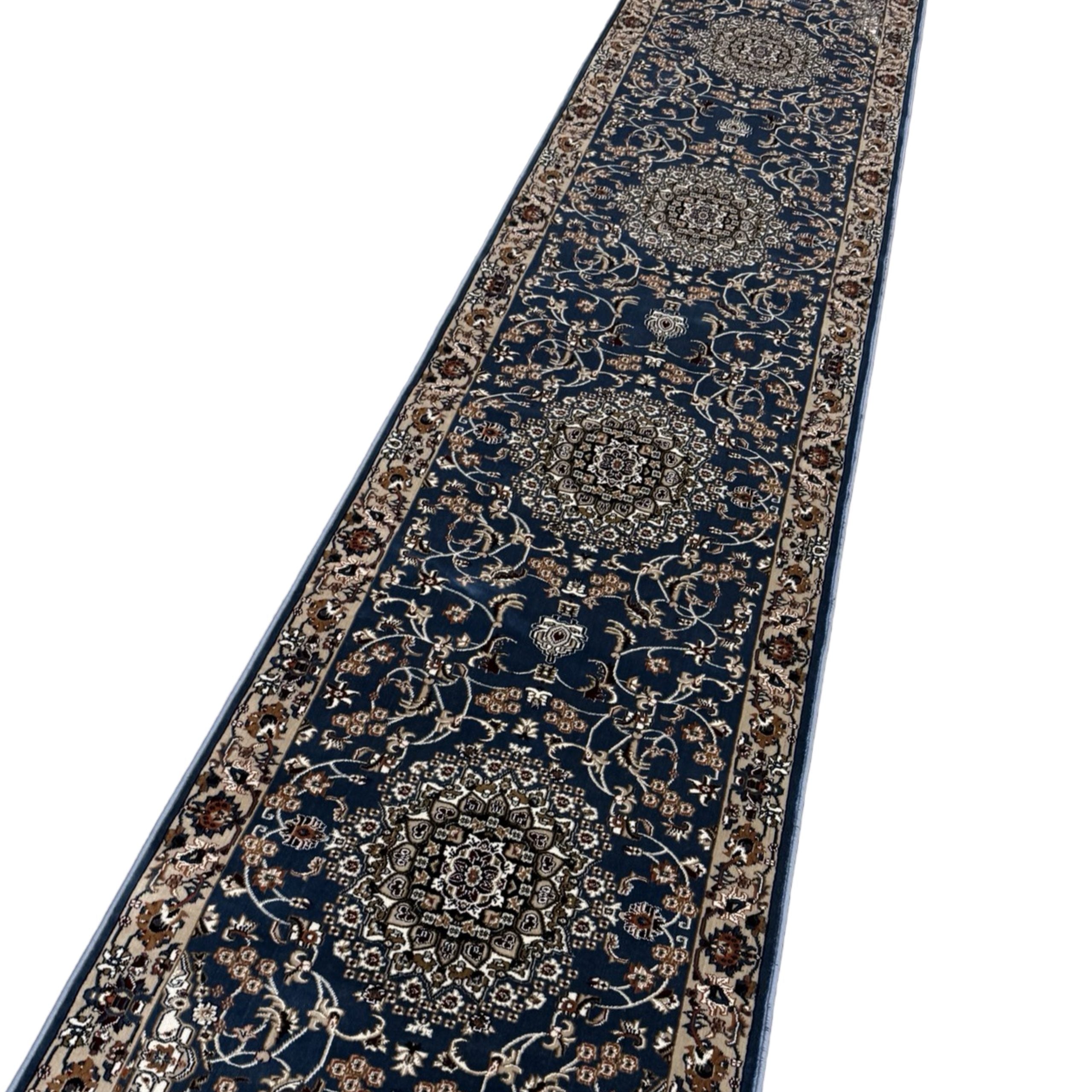 400 x 80cm Turkish Machine Made Persian Runner Rug