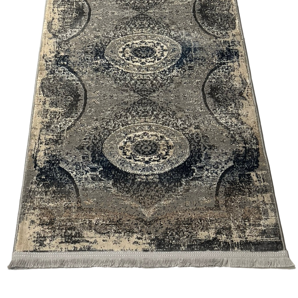 600 x 80cm Persian Imperial Machine Made, Beige Runner Rug