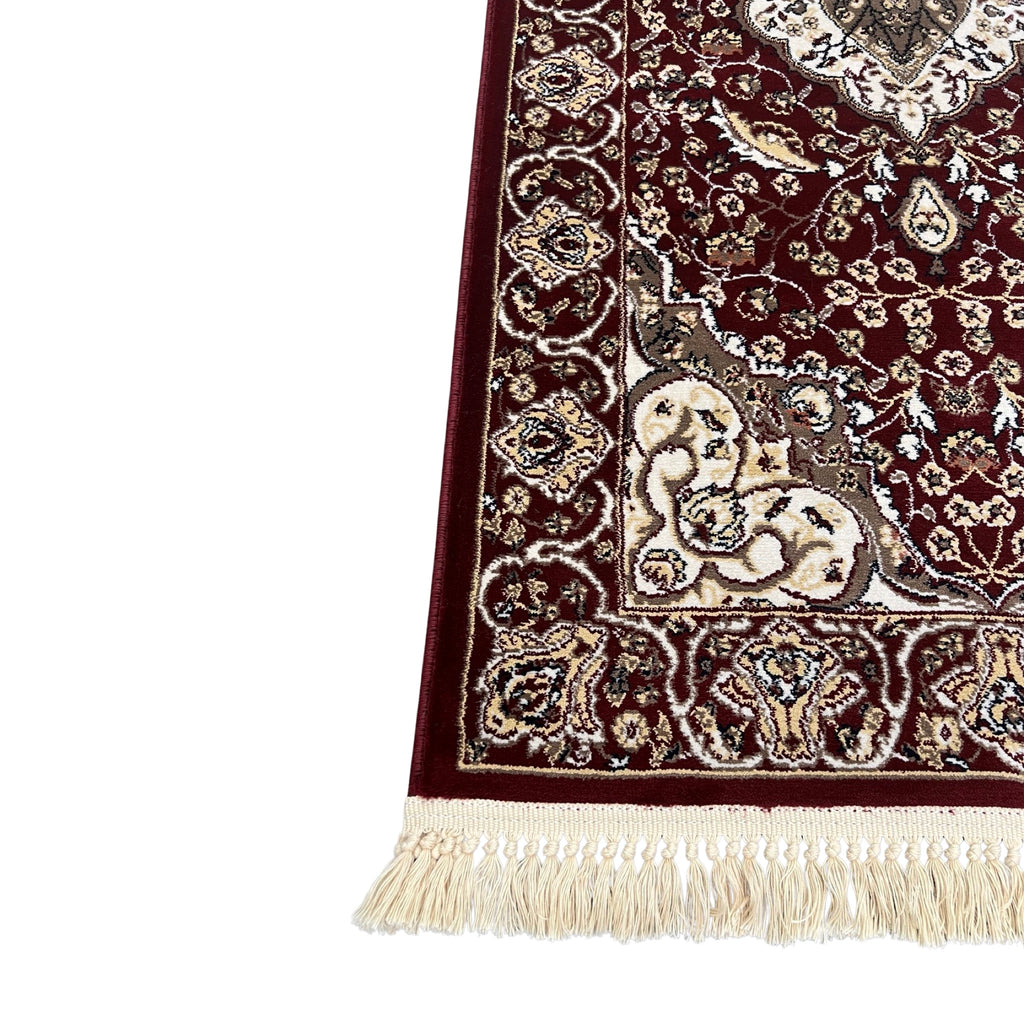 500 x 80cm Persian Machine Made – Red Runner Rug