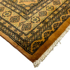 244 x 158 cm Hand Knotted Karachi Jaldar Bokhara – Wool Rug