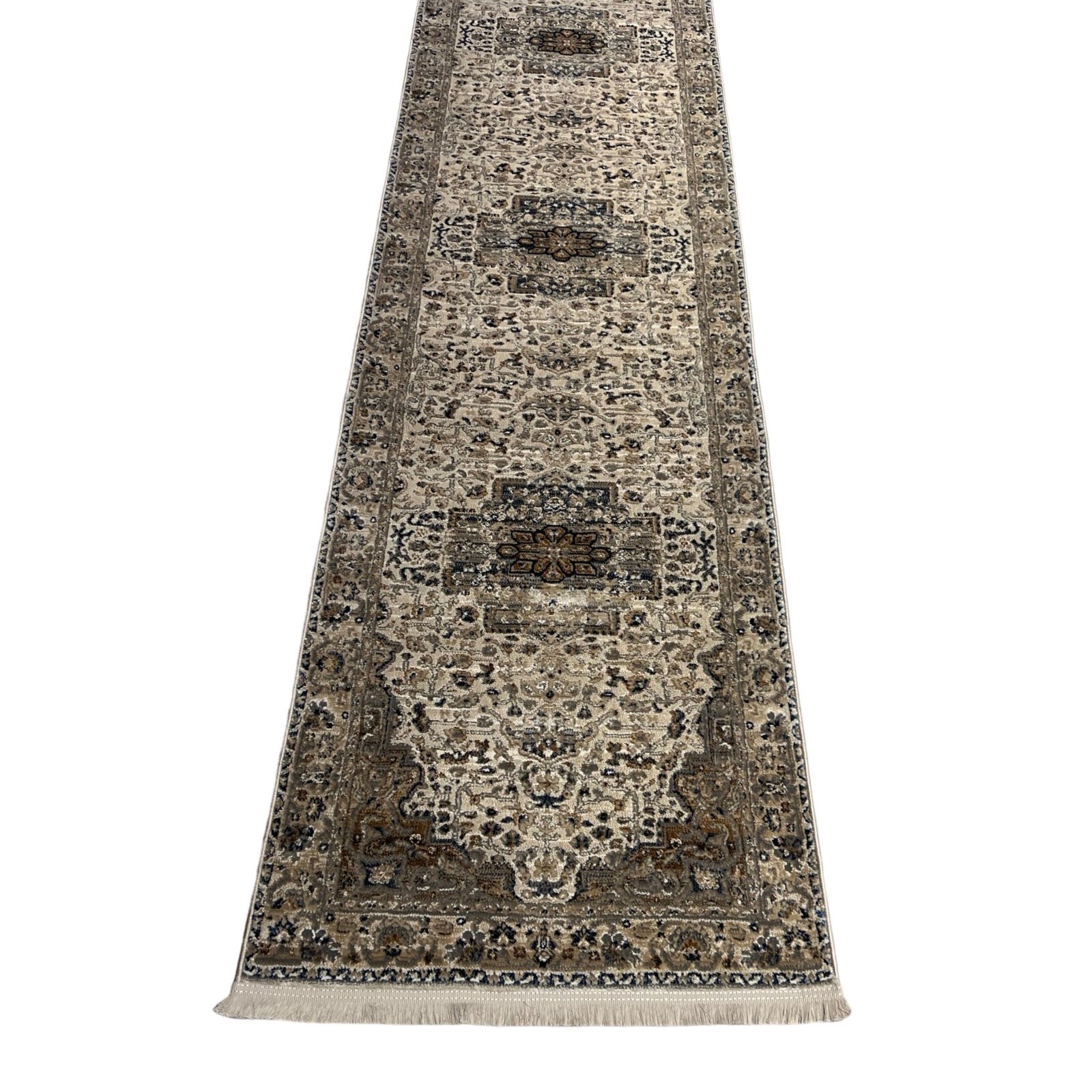 800 x 80cm Persian Machine Made, Beige Runner Rug