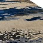 290 x 200 cm Textured Modern Turkish Machine Made – Blue Rug