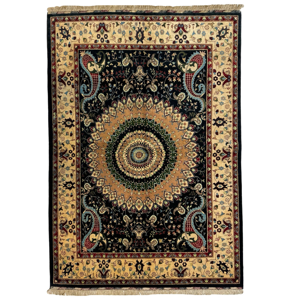 220 x 150 cm Hand-Knotted Afghan Ariana Wool Rug