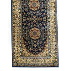 400 x 80cm Turkish Machine Made Kashan Runner Rug