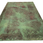 363 x 262 cm Hand-Knotted Ultra Vintage Persian Wool Rug