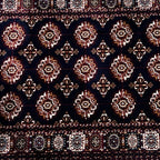 600 x 80cm Bokhara Machine Made, Navy Rug