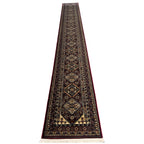 600 x 80cm Persian Shiraz Machine Made, Red Runner Rug