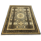 237 x 175 cm Afghan Chobi Mamluk Hand-Knotted Wool Rug