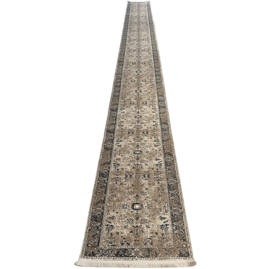 800 x 80 cm Persian Vintage Runner Rug, Machine-Made