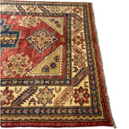 216 x 145 cm Hand Knotted Afghan Kazak Wool Rug
