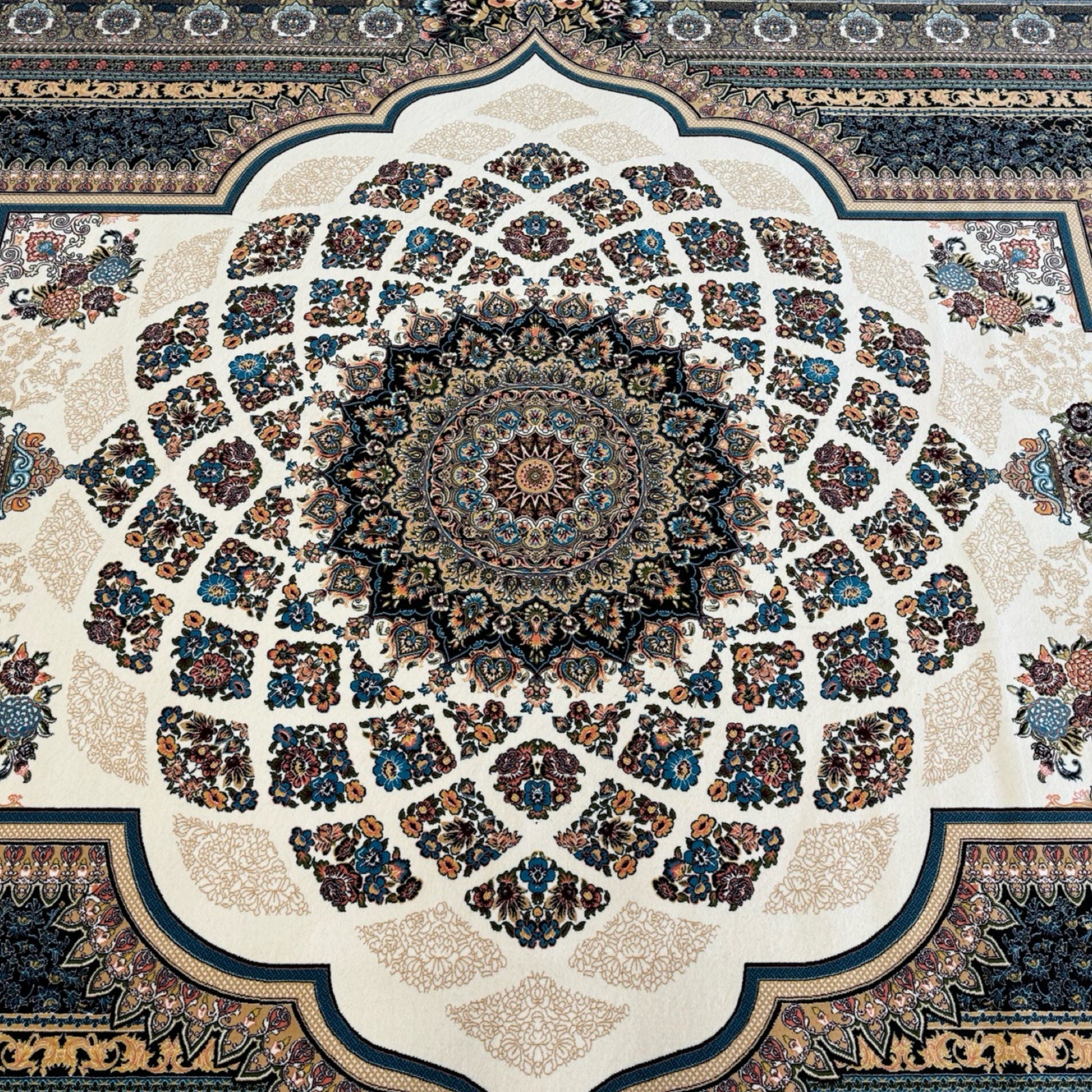 400 x 300 cm Persian Machine-Made Imperial, Beige Rug