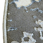 160 x 160 cm Modern Plain Grey Round Rug