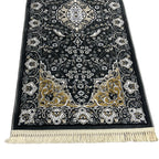 600 x 80cm Persian Design Machine Made, Grey Runner Rug