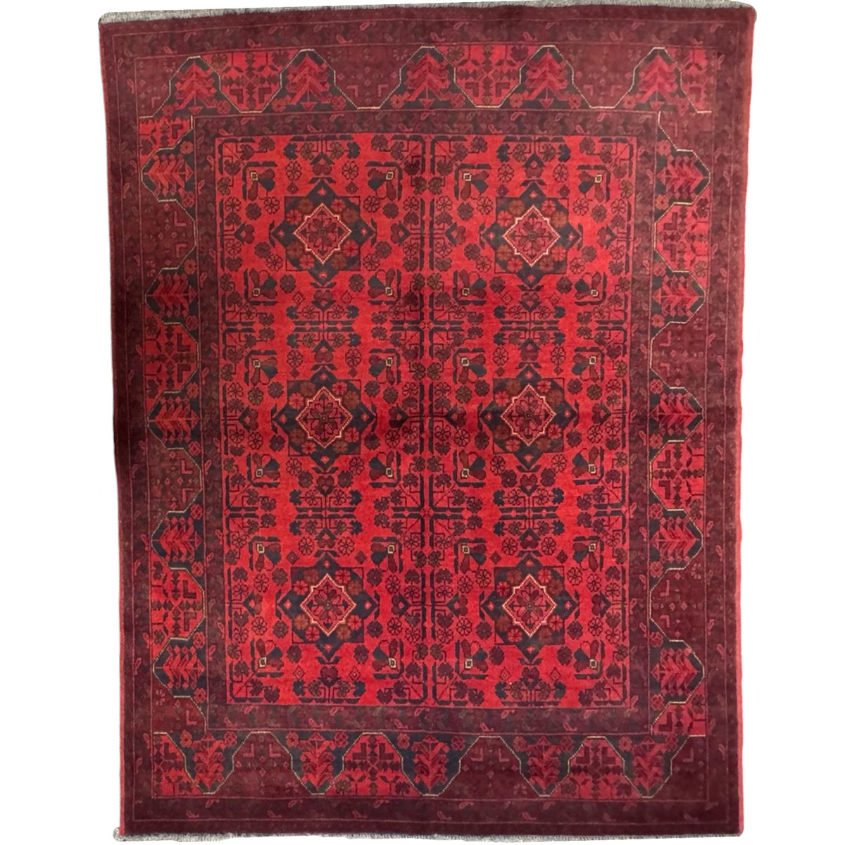 201 x 153 cm Hand Knotted Khal Mohammadi Turkmen – Wool Rug