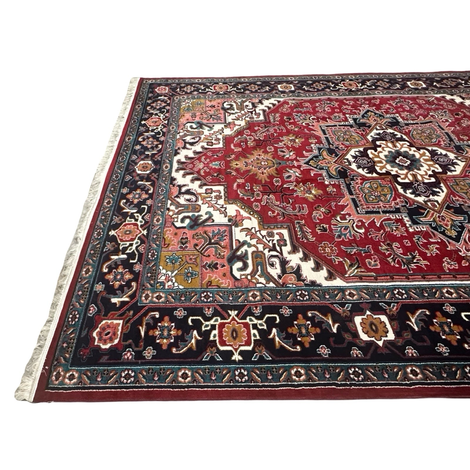 400 x 300 cm Persian Machine-Made Royal Heriz Design Rug