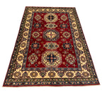 235 x 165 cm Hand-Knotted Afghan Kazak – Wool Rug
