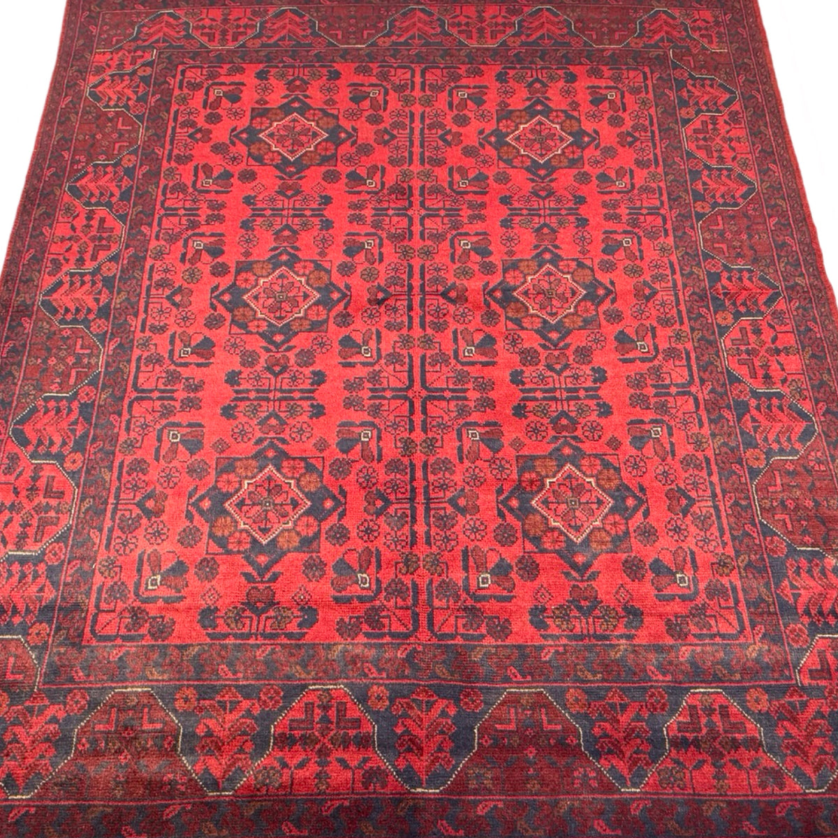 201 x 153 cm Hand Knotted Khal Mohammadi Turkmen – Wool Rug