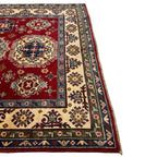 235 x 165 cm Hand-Knotted Afghan Kazak – Wool Rug