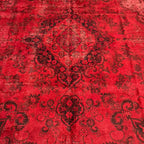 356 x 274 cm Hand-Knotted Vintage Persian Wool Rug