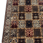 600 x 80cm Persian Bakhtiari, Machine Made, Beige Runner Rug