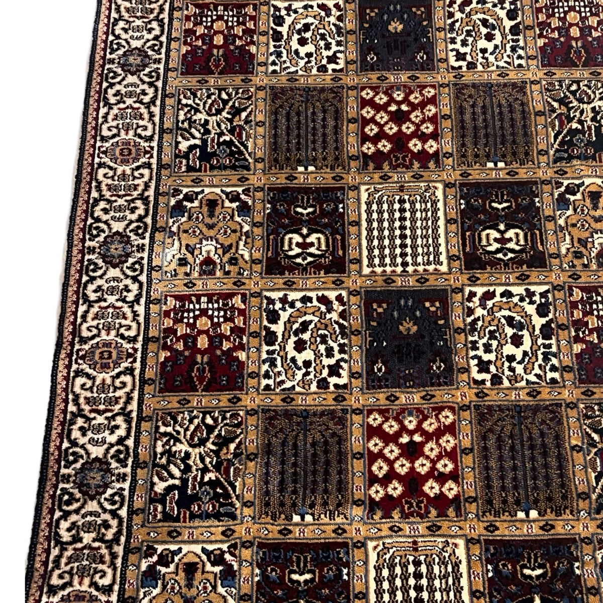 600 x 80 cm Persian Bakhtiari Design Machine Made – Beige Rug