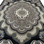 400 x 300 cm Persian Machine-Made, Navy/Grey Rug
