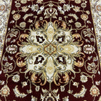 400 x 80cm Turkish Machine Made Mashad Runner Rug