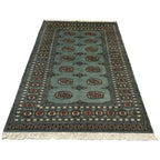 188 x 125 cm Hand Knotted Karachi Bokhara – Blue Rug