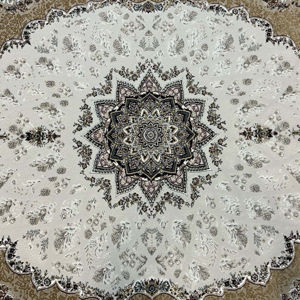 290 x 200 cm Isfahan Medallion Machine Made Rug