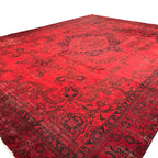 356 x 274 cm Hand-Knotted Vintage Persian Wool Rug