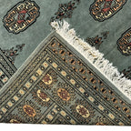 188 x 125 cm Hand Knotted Karachi Bokhara – Blue Rug