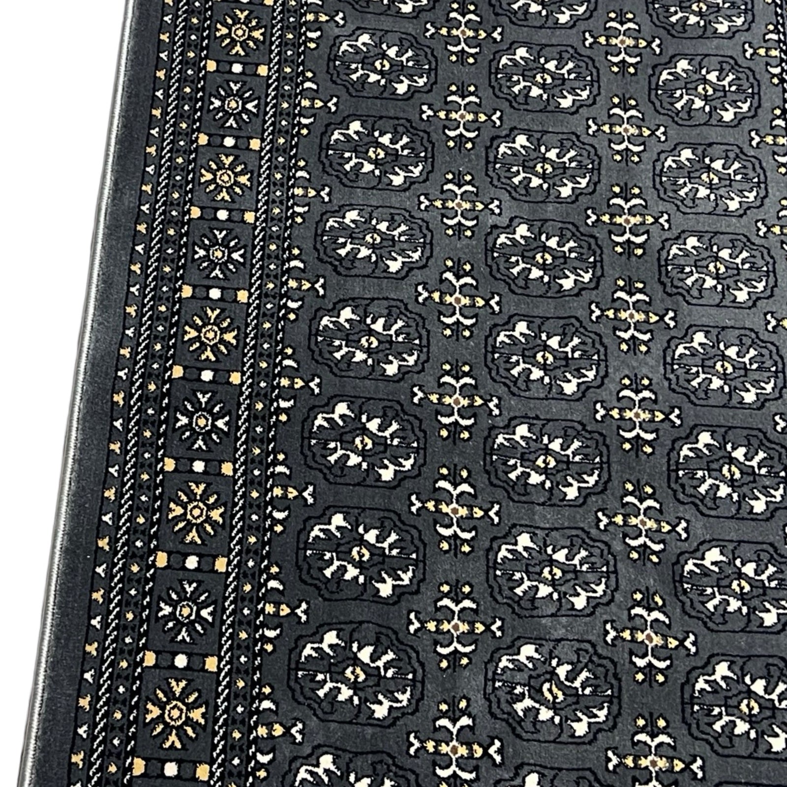 600 x 80 cm Bokhara Design Runner Rug, Machine-Made