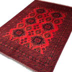 297 x 193 cm Hand-Knotted Afghan Khal Mohammadi Turkmen Rug
