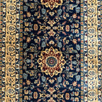 400 x 80cm Turkish Machine Made Kashan Runner Rug
