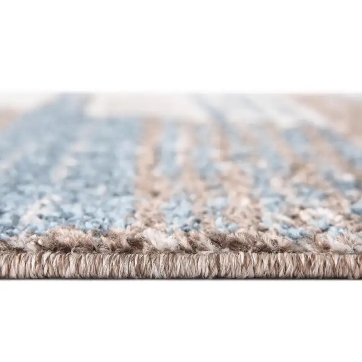 365 x 365 cm Large Size Square Modern Geometric Design – Multicolour Rug