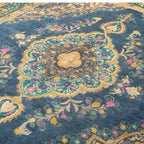 380 x 289 cm Hand-Knotted Vintage Persian Wool Rug