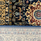 400 x 80cm Turkish Machine Made Kashan Runner Rug