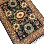 150 x 105 cm Afghan Mamluk Chobi Ziegler Hand-Knotted Wool Rug
