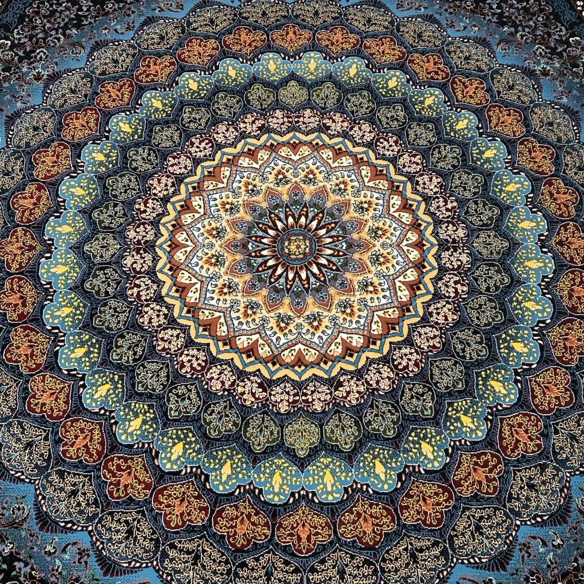 300 x 200 cm 700 Points Qom Design Machine Made Persian Rug
