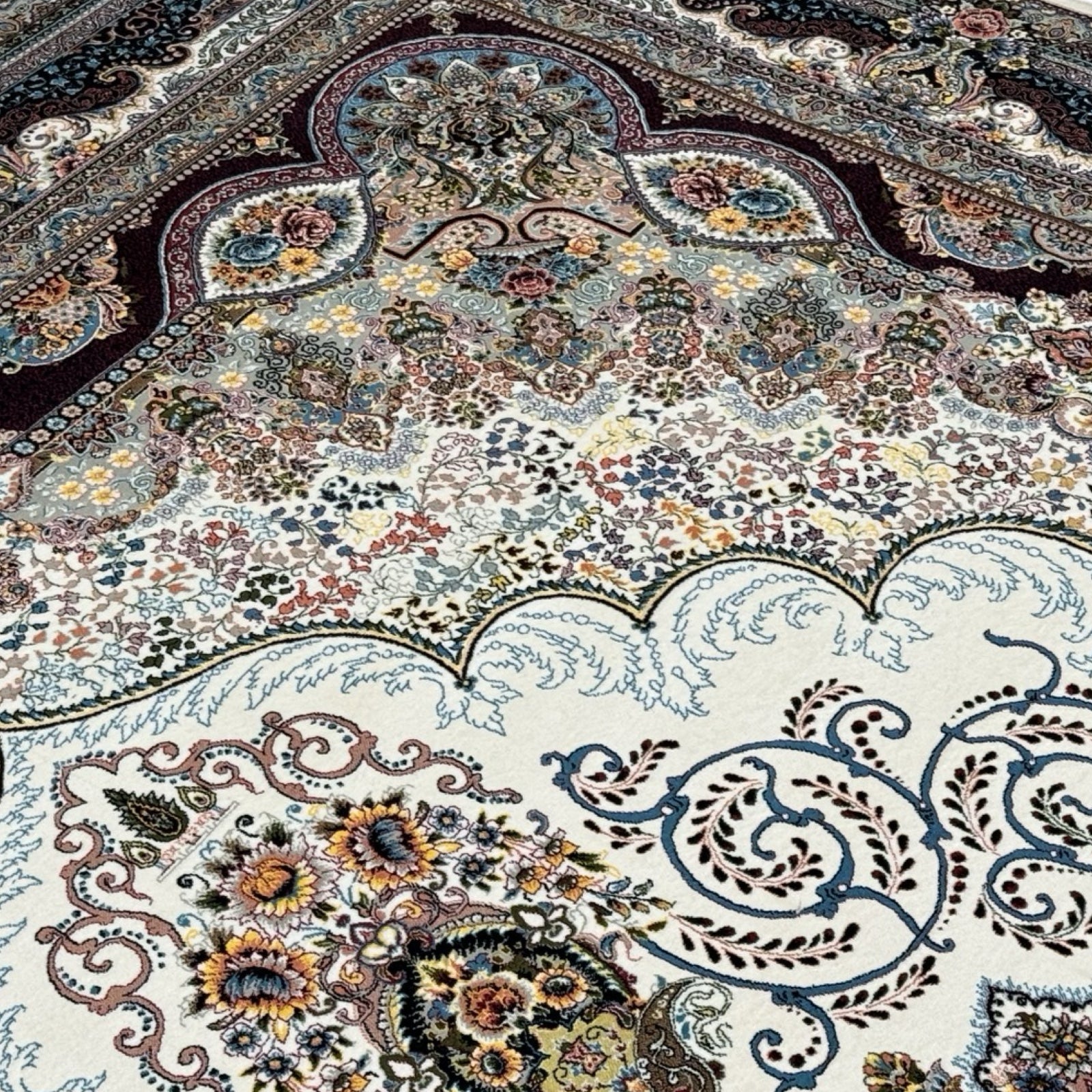 400 x 300 cm Persian Machine-Made, Ivory Rug