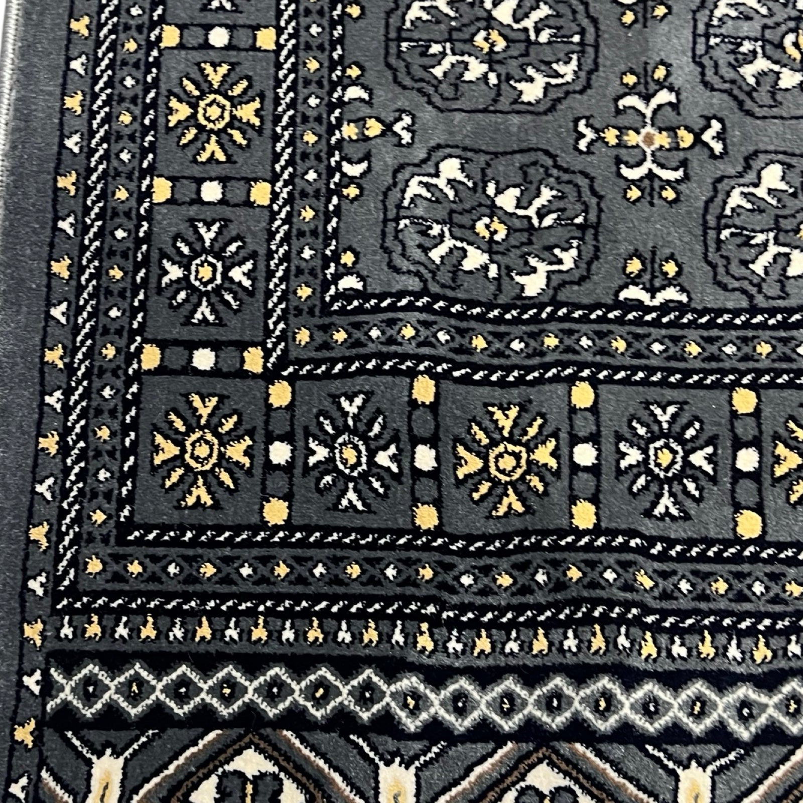 600 x 80 cm Bokhara Design Runner Rug, Machine-Made