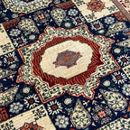 150 x 105 cm Afghan Mamluk Chobi Ziegler Hand-Knotted Wool Rug