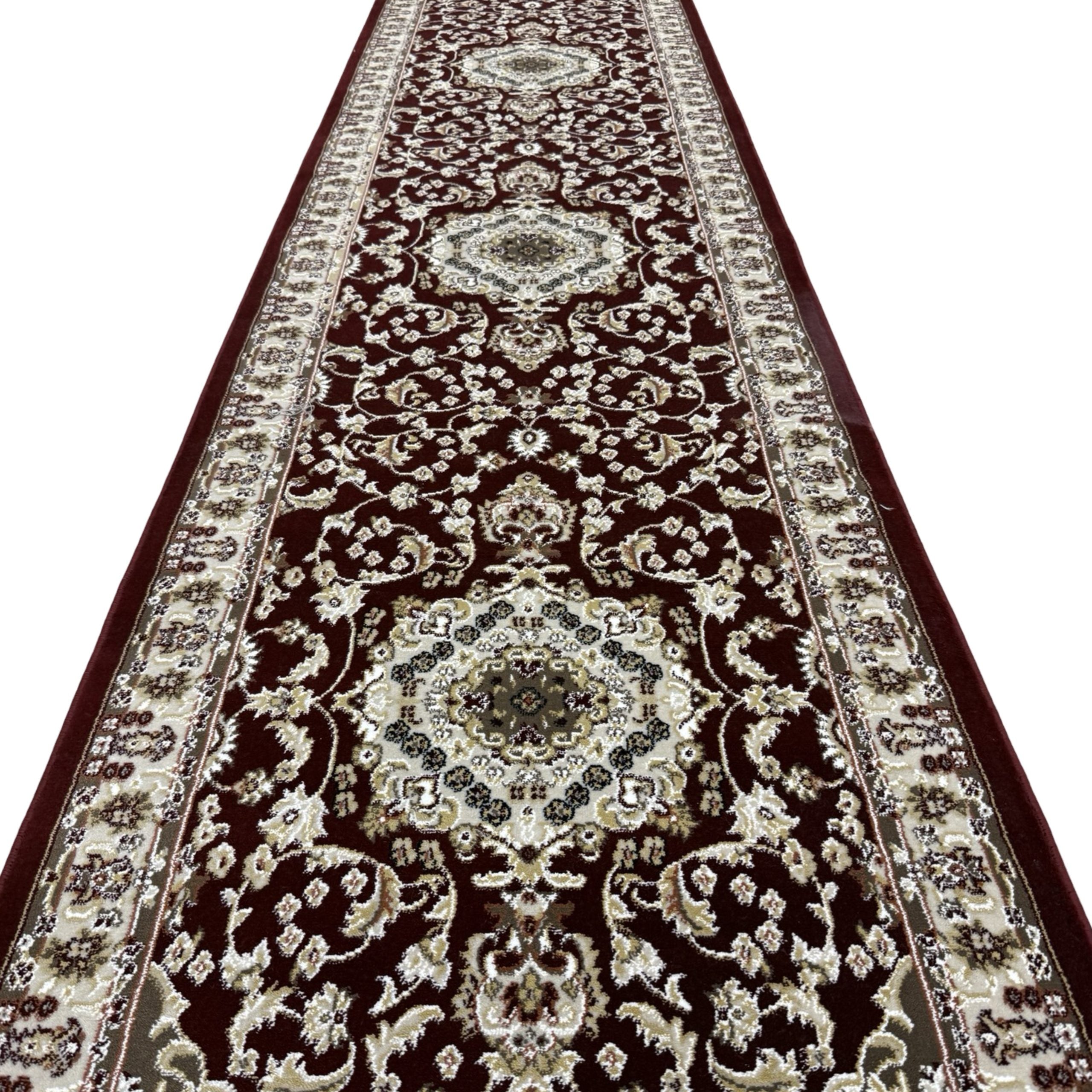 500 x 80cm Turkish Machine Made Persian Runner Rug