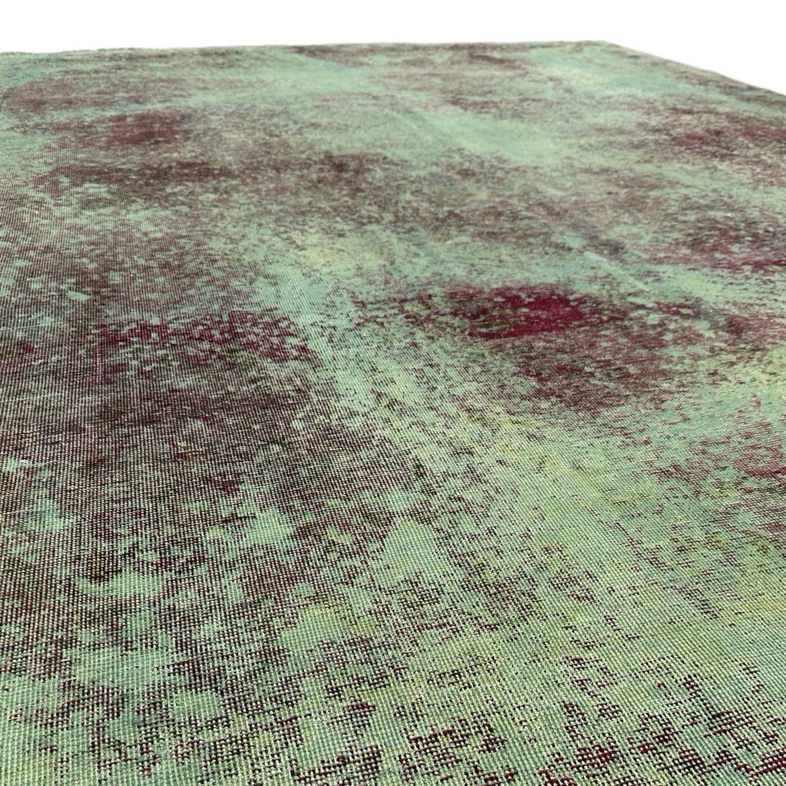 363 x 262 cm Hand-Knotted Ultra Vintage Persian Wool Rug