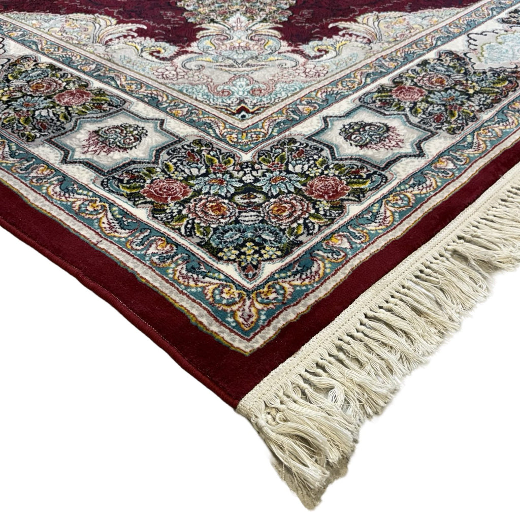400 x 300 cm Persian Machine-Made Kirman Floral Rug