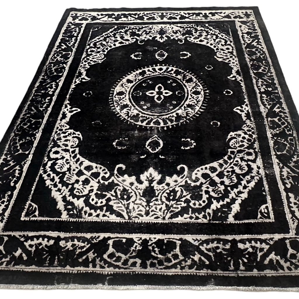330 x 236 cm Hand-Knotted Ultra Vintage Persian Wool Rug