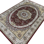 300 x 200 cm Turkish Machine Made Persian Kashan Red Rug