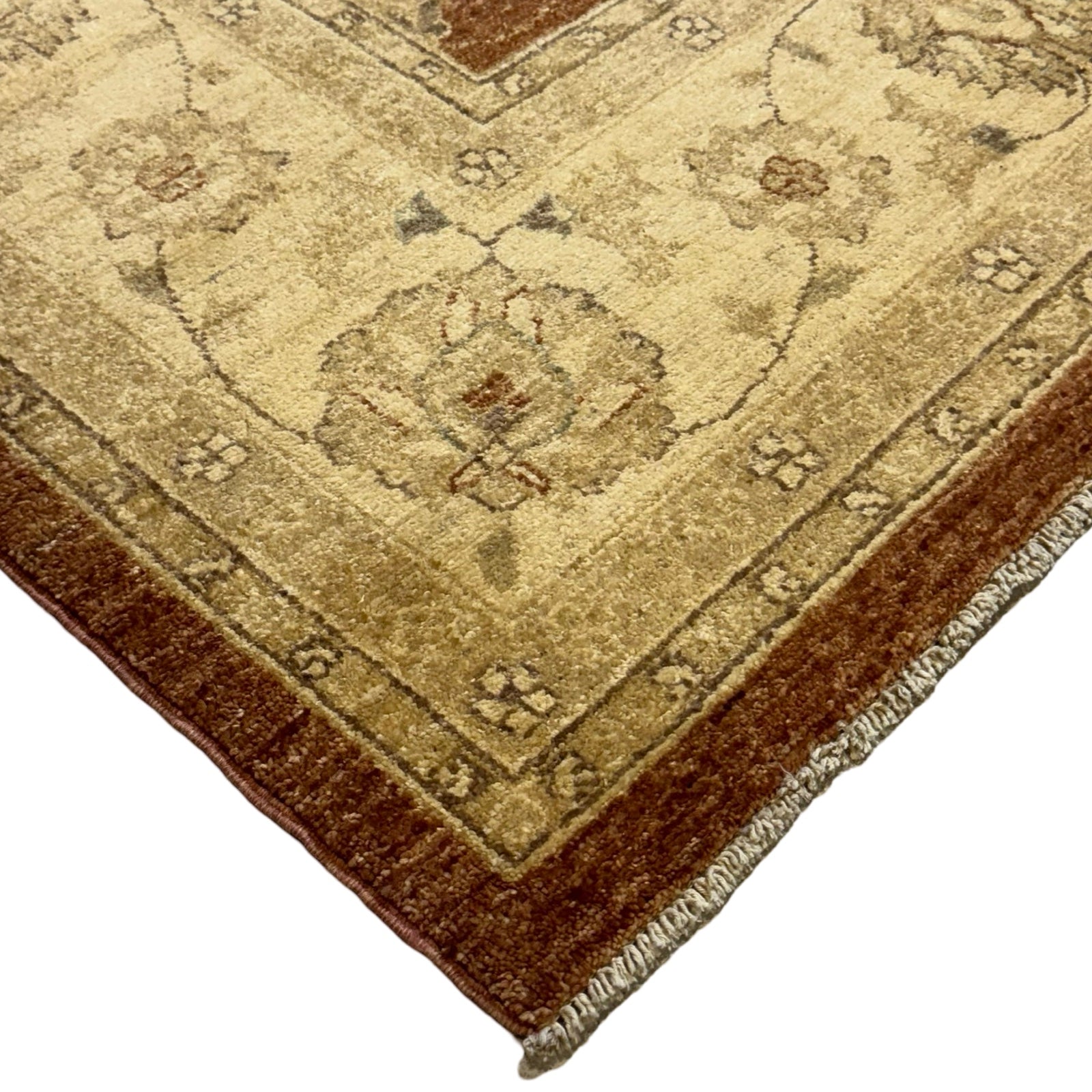 267 x 209 cm Afghan Chobi Ziegler Hand-Knotted Wool Rug