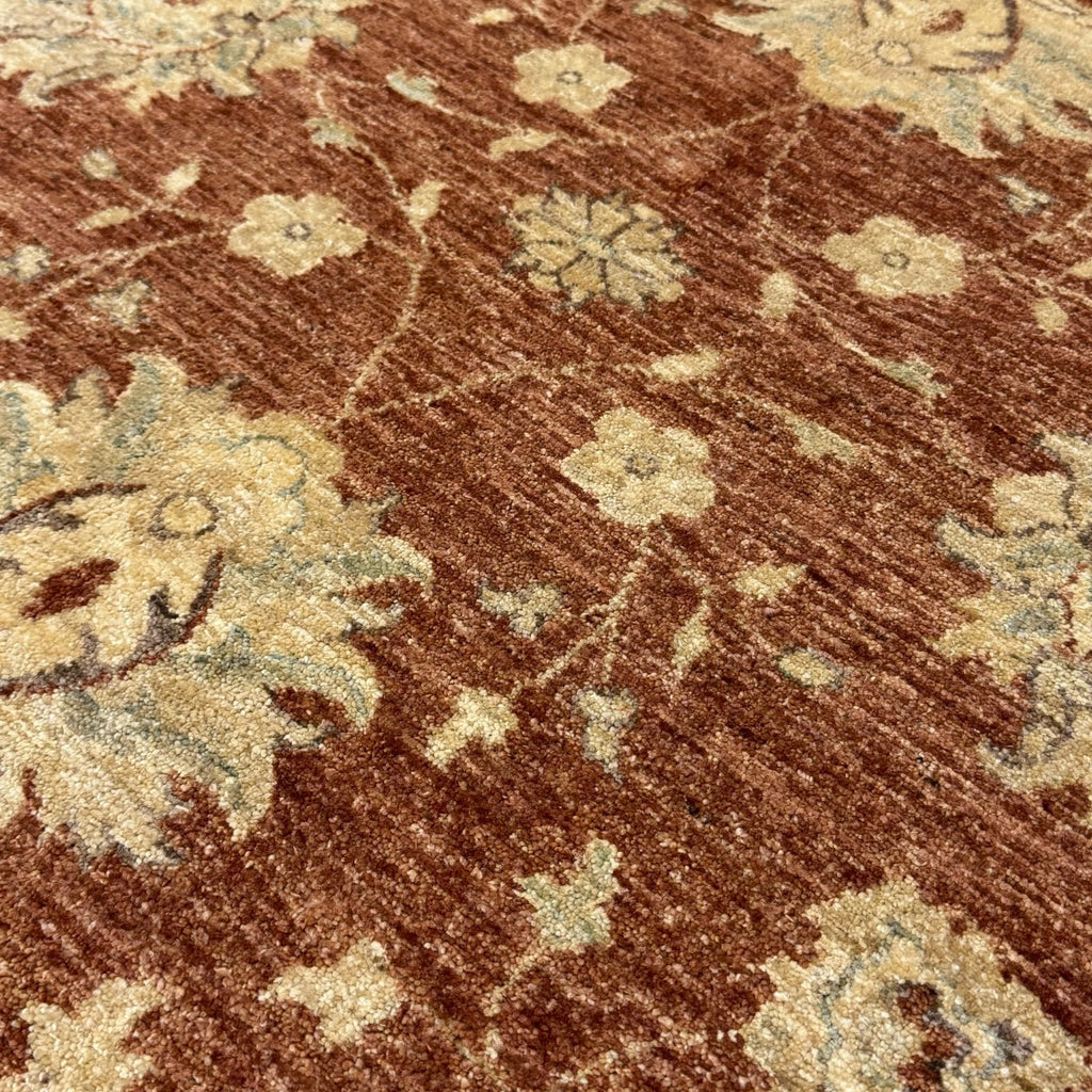 267 x 209 cm Afghan Chobi Ziegler Hand-Knotted Wool Rug