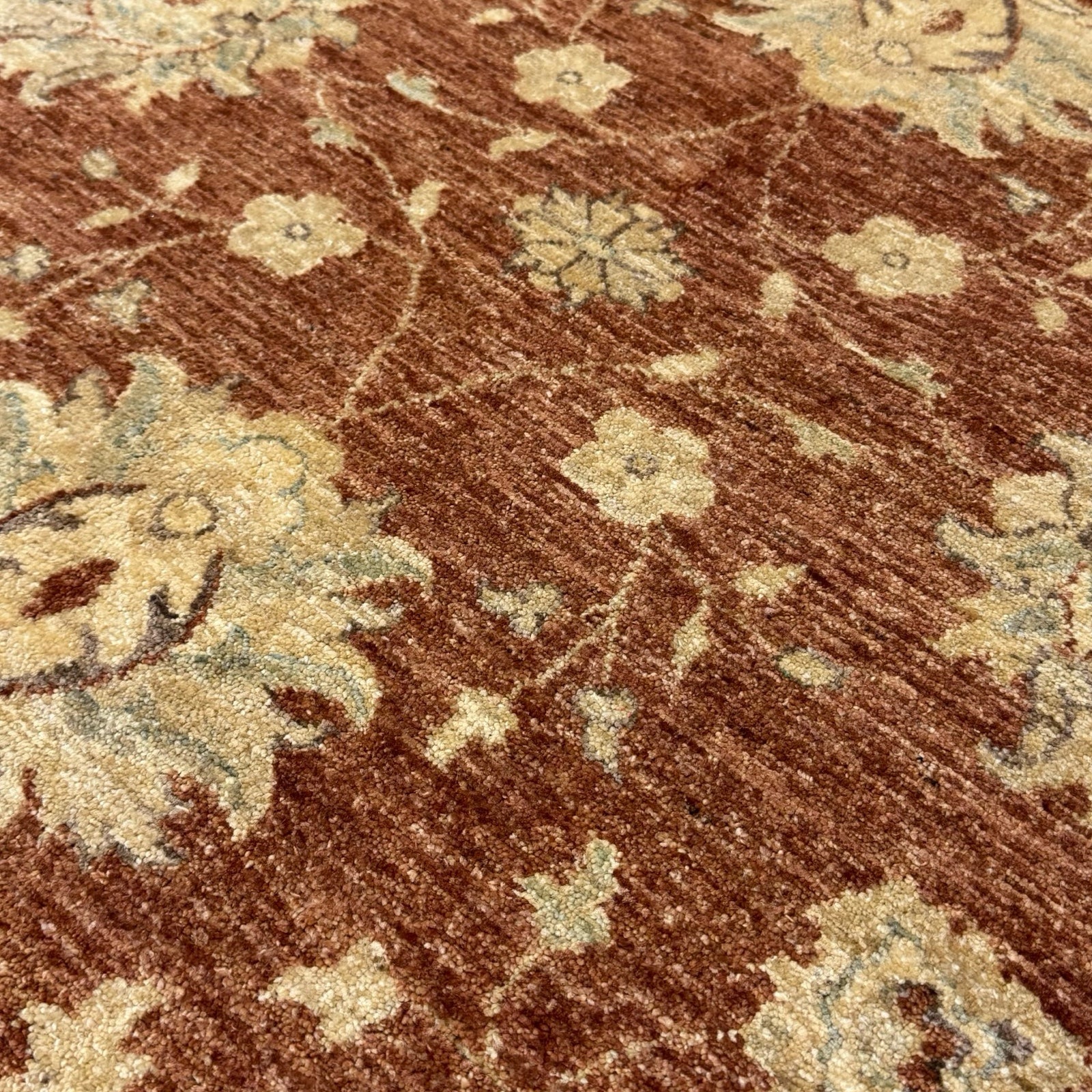 267 x 209 cm Afghan Chobi Ziegler Hand-Knotted Wool Rug